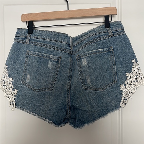 Francesca’s denim shorts - Picture 3 of 3